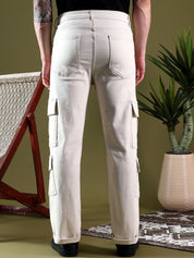 Kotty Men Jean Low-Rise Light Fade Stretchable Jeans