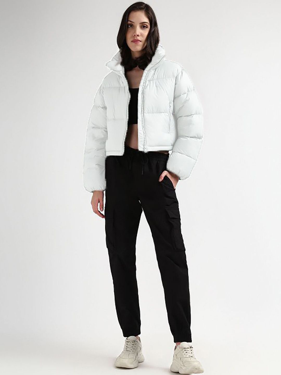 Kotty Women Crop Puffer Jacket