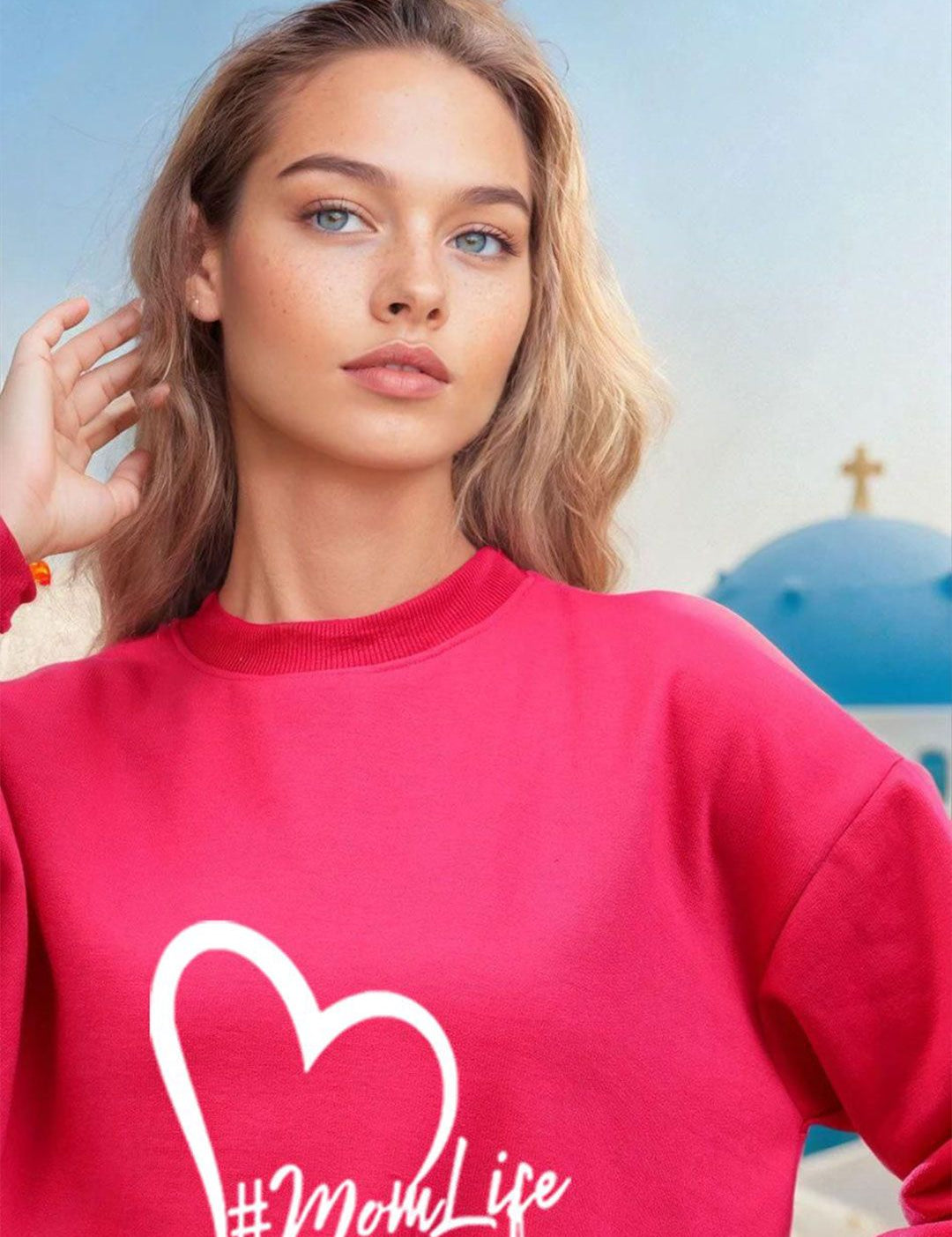 Kotty Women Typography Printed Long Sleeves Sweatshirt