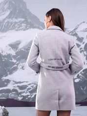 Kotty Women Cotton Single-Breasted Overcoat