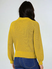 Kotty Women Ribbed Cotton Pullover