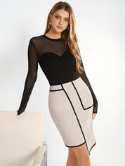 Kotty Pencil Midi Skirt