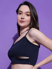 Kotty Women Solid One Shoulder Top