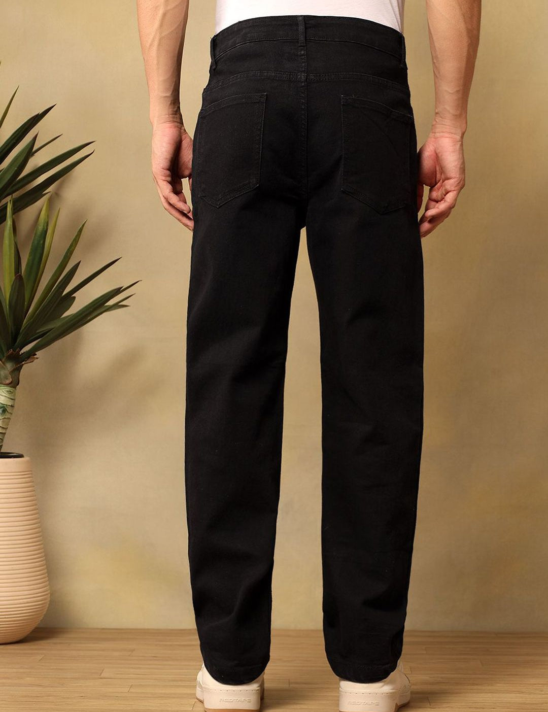 Kotty Men Regular Fit Mid-Rise Cotton Stretchable Jeans