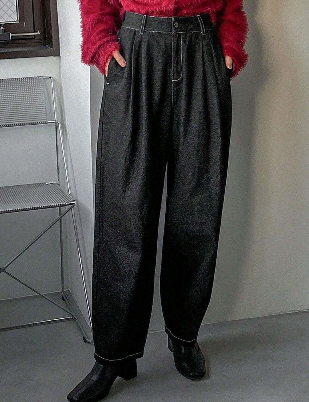 Kotty Women Straight Fit High-Rise Stretchable Jeans