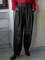 Kotty Women Straight Fit High-Rise Stretchable Jeans