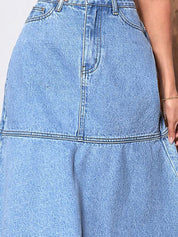 Kotty Flared Midi Skirt