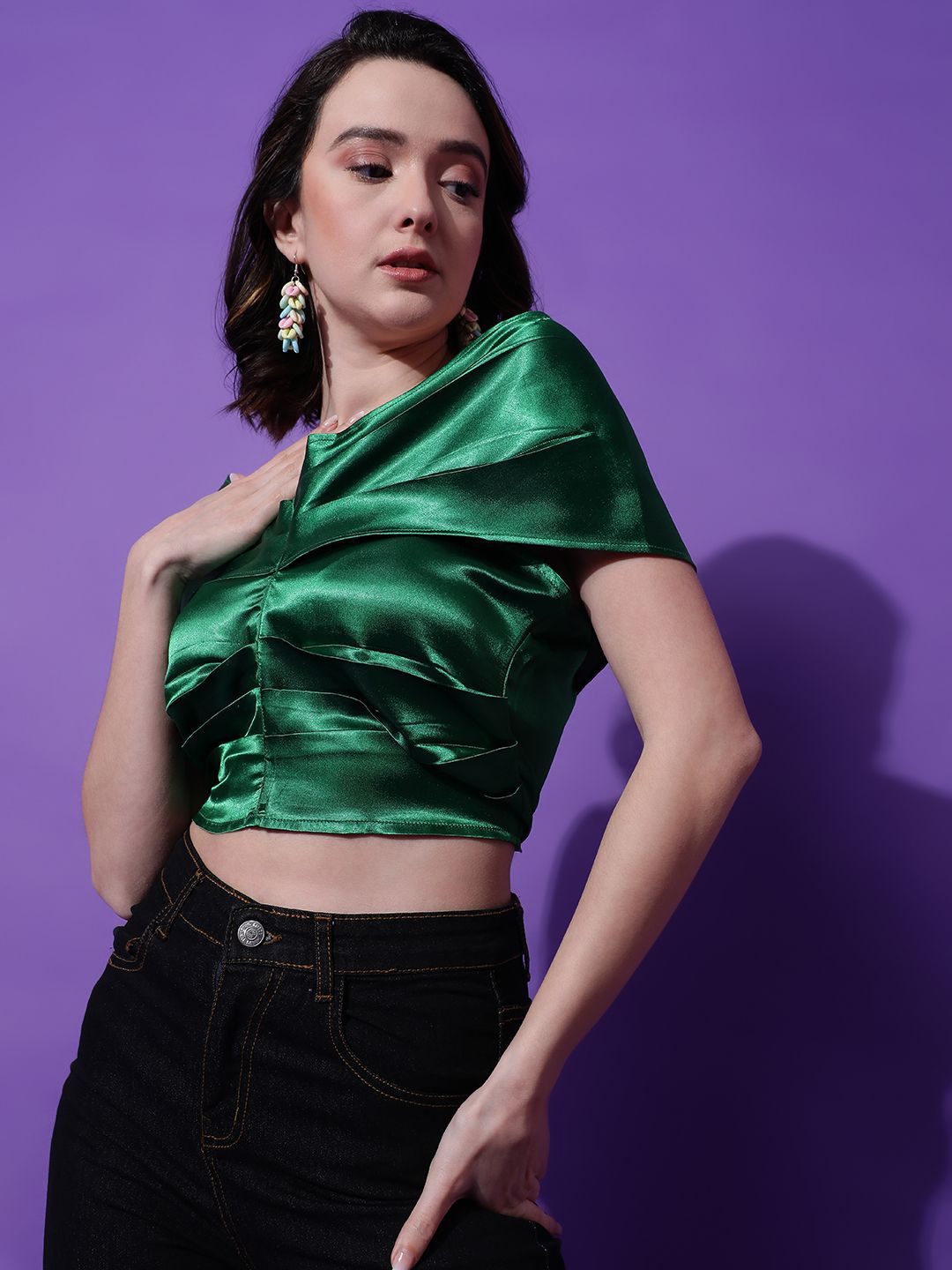 Kotty Women Solid Off-Shoulder Top