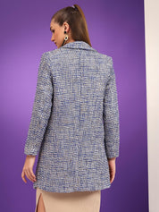 Kotty Women Self Design Overcoat