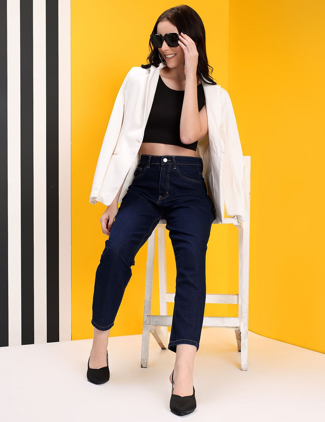 Kotty Women Jean Slim Fit High-Rise Stretchable Jeans