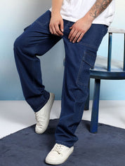 Kotty Men Straight Fit Low-Rise Stretchable Jeans