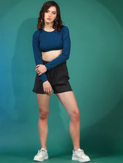 Kotty Women High-Rise Denim Shorts