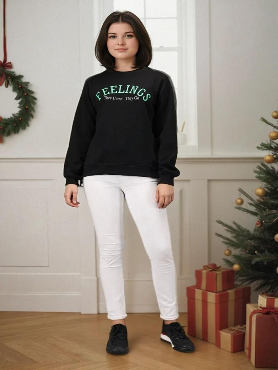 Kotty Women Printed Sweatshirt