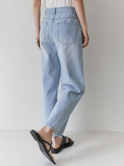 Kotty Women Straight Fit High-Rise Stretchable Jeans