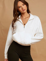 Kotty Women Half Zipper Pullover