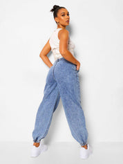 Kotty Women Jogger High-Rise Stretchable Jeans