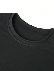 Kotty Girls Graphic Printed Round Neck Cotton Oversized T-shirt