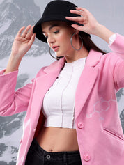 Kotty Notched Lapel Single-Breasted Overcoat