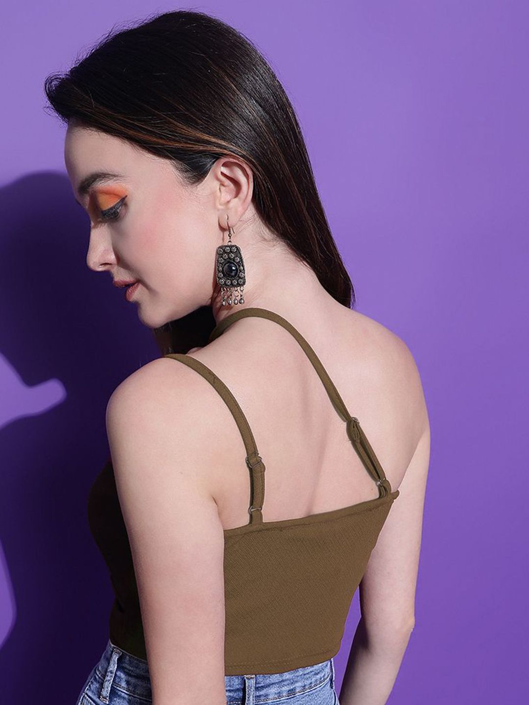 Kotty Women Solid One Shoulder Top