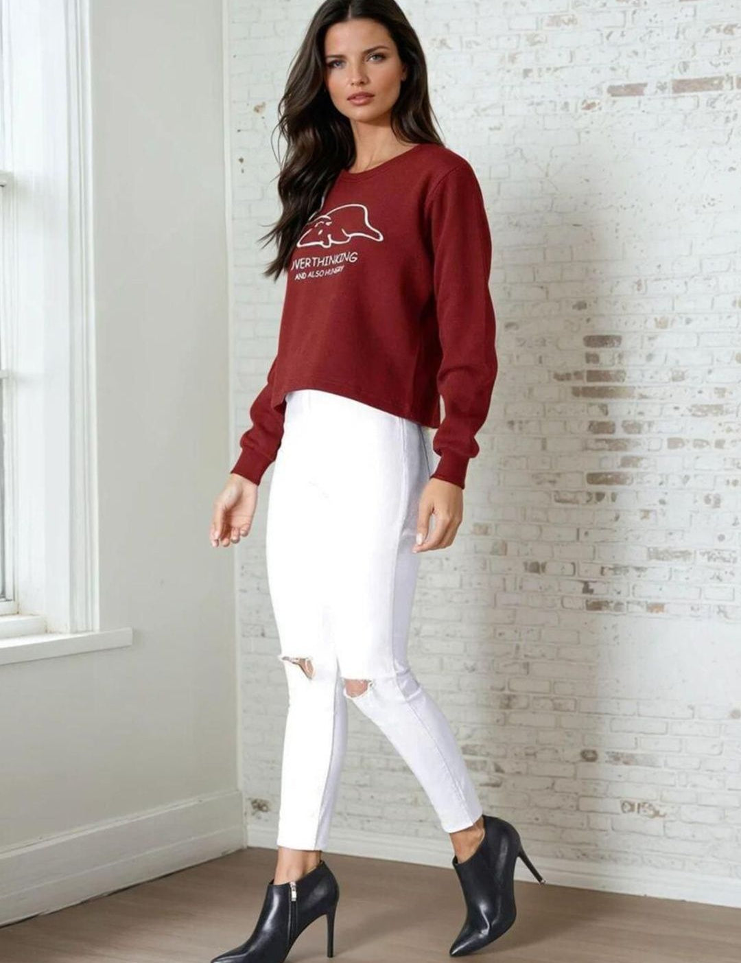 Kotty Women Printed Sweatshirt