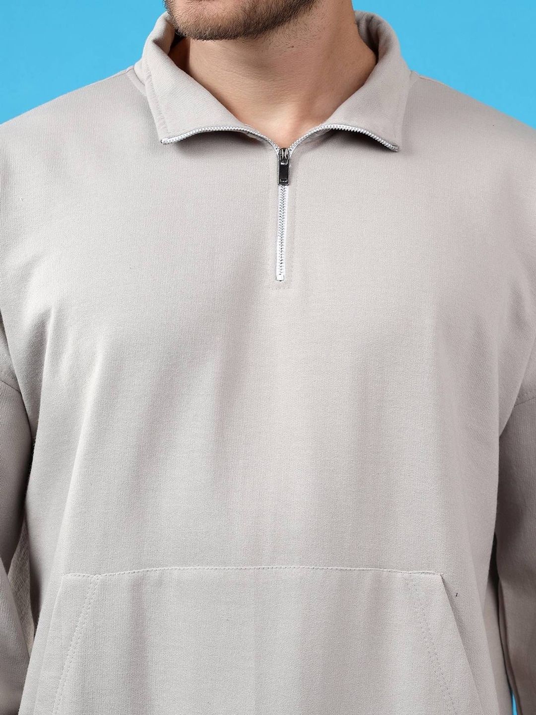 Kotty Round Neck Long Sleeves Cotton Pullover 