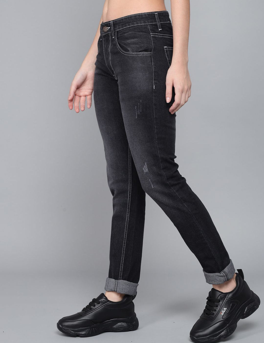 Kotty Women Jean Slim Fit High-Rise Stretchable Jeans