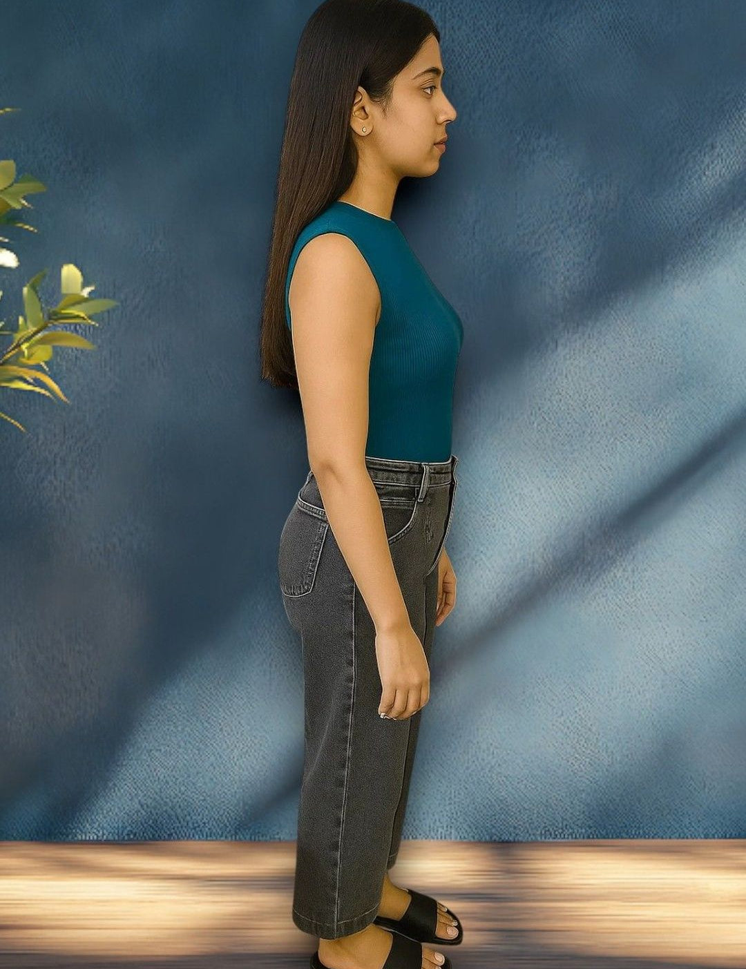 Kotty Women Regular Fit High-Rise Faded Stretchable Jeans