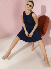 Kotty Women Sleeveless Fit & Flare Dress