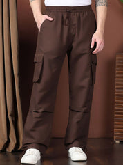 Kotty Men Relaxed Easy Wash Cargos Trousers