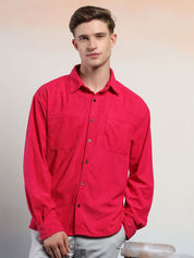 Kotty Men Sheer Casual Shirt