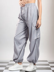 Kotty Women High-Rise Parachute Trousers