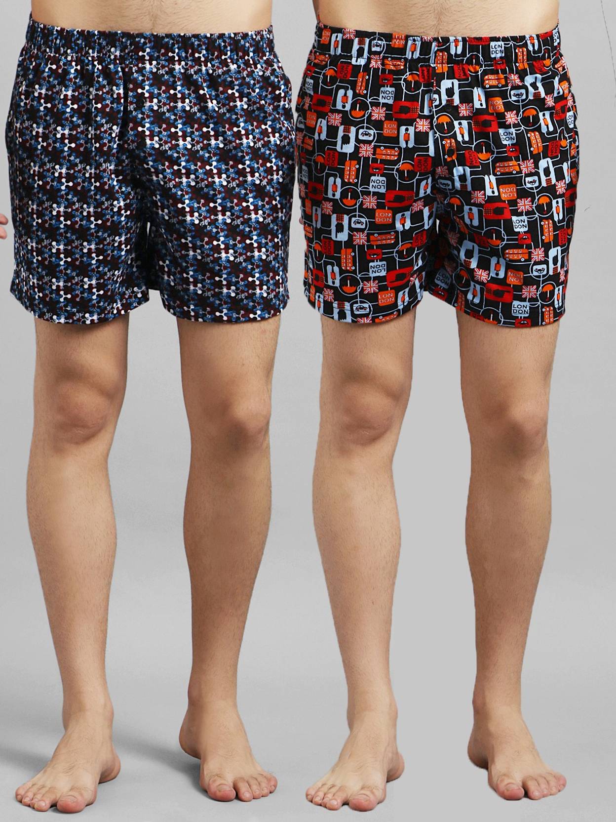KOTTY Pack of 2 Printed Men Boxer