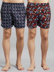 KOTTY Pack of 2 Printed Men Boxer