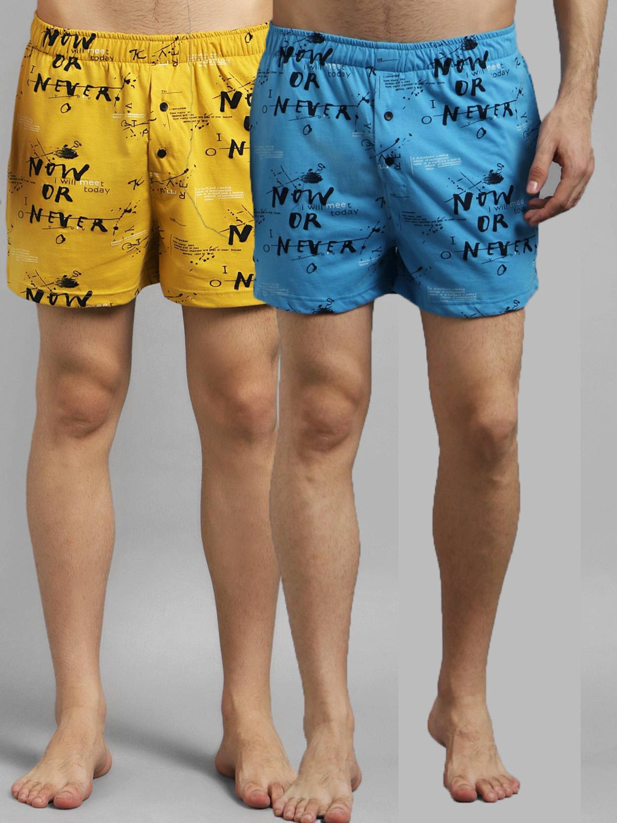 KOTTY Pack of 2 Printed Men Boxer
