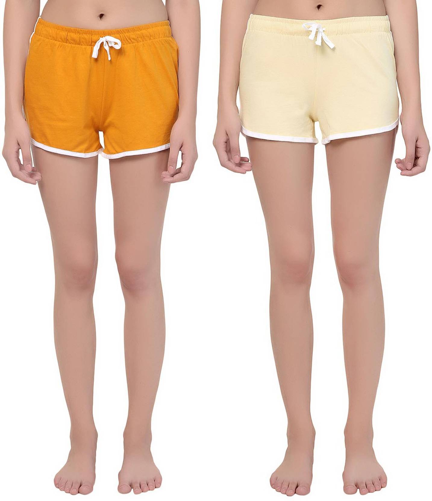 KOTTY Pack of 2 Printed Women Multicolor Night Shorts
