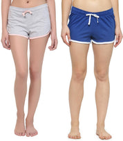 KOTTY Pack of 2 Printed Women Multicolor Night Shorts