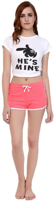 KOTTY Pack of 2 Printed Women Multicolor Night Shorts