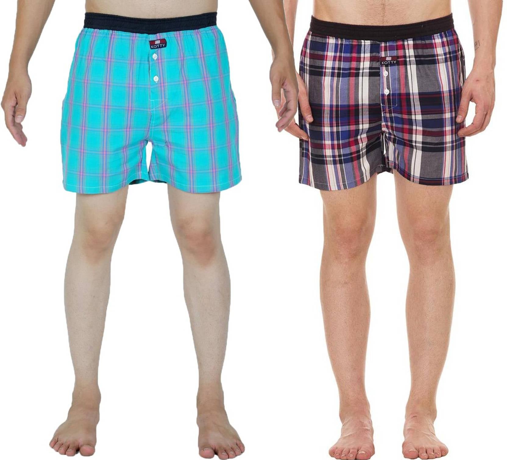 KOTTY Pack of 2 Striped Men Boxer
