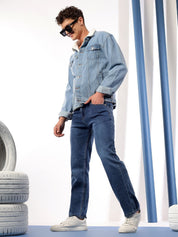 Kotty Men Comfort Regular Fit Mid-Rise Stretchable Jeans