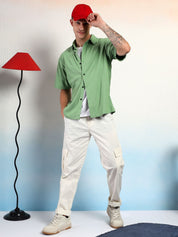 Kotty Men Textured Casual Shirt