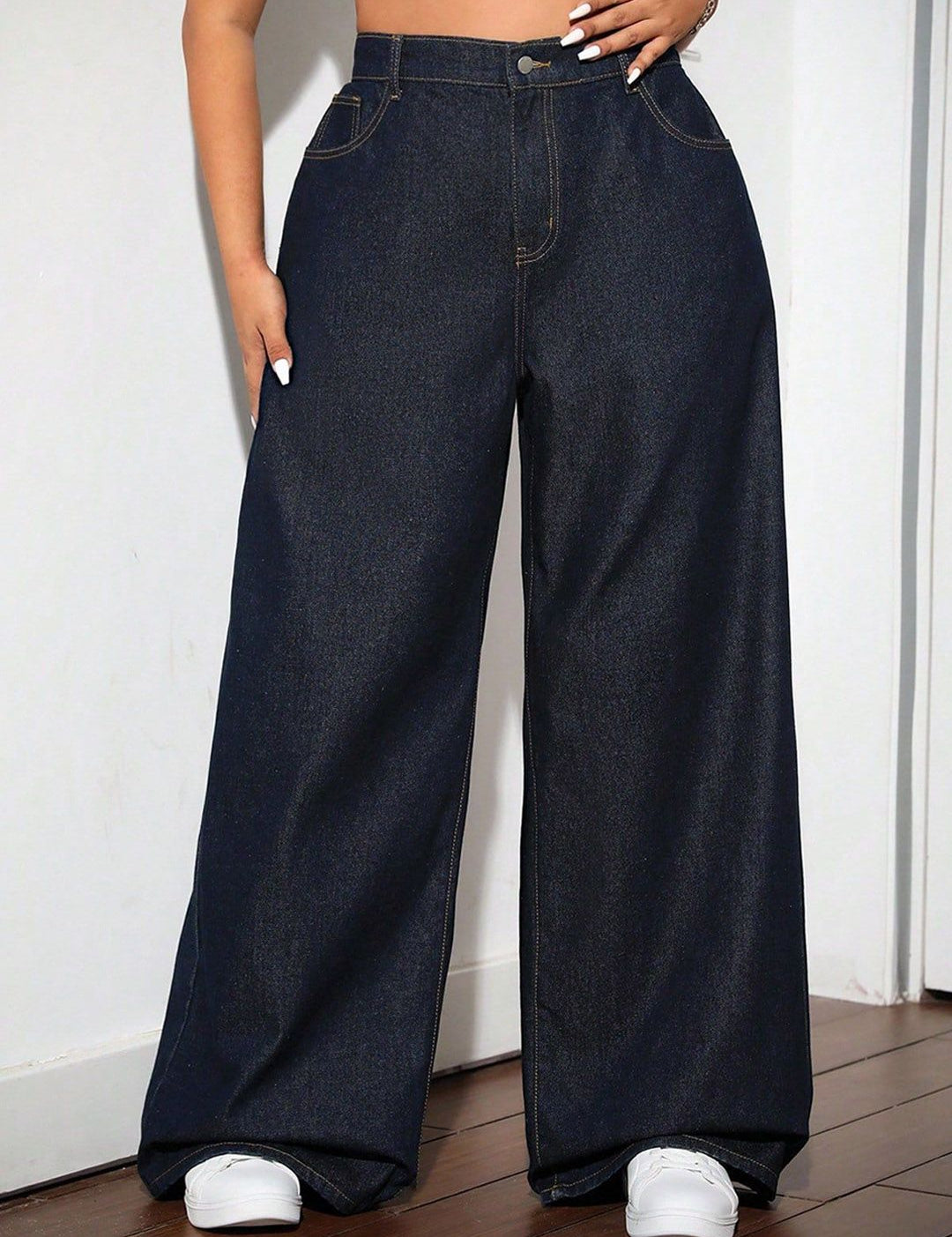 Kotty Women Wide Leg High-Rise Stretchable Jeans