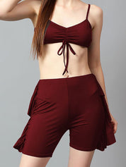 Kotty Women Shoulder Straps Co-Ords Set