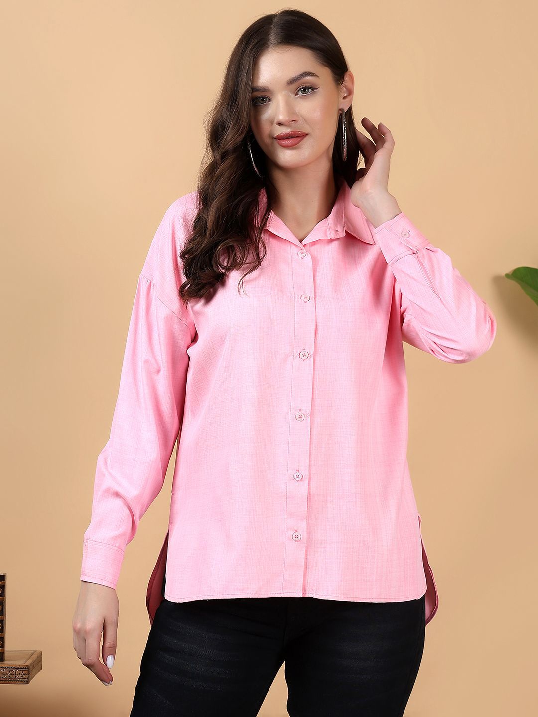 Kotty Women Opaque Casual Shirt