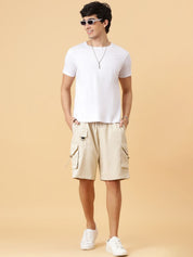 Kotty Men Low-Rise Cargo Shorts