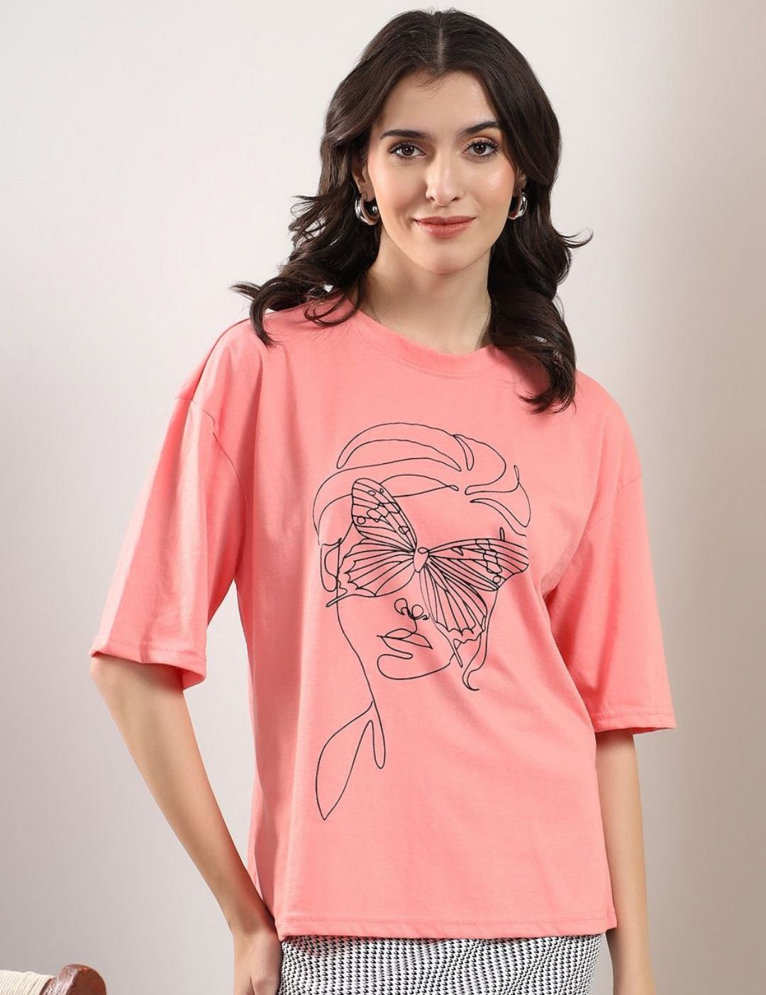 Kotty Women Printed T-shirt