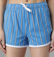 KOTTY  Printed Women Blue Night Shorts