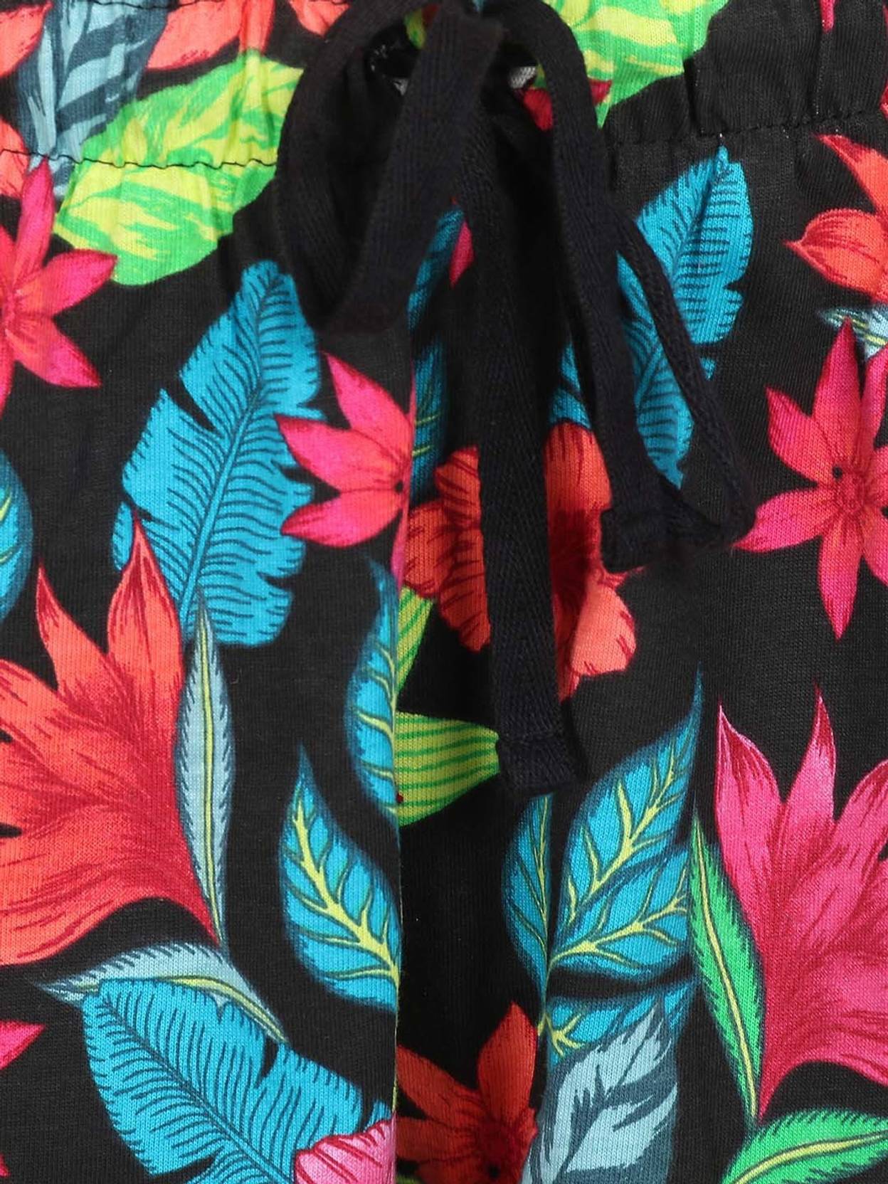KOTTY Printed Women Multicolor Night Shorts
