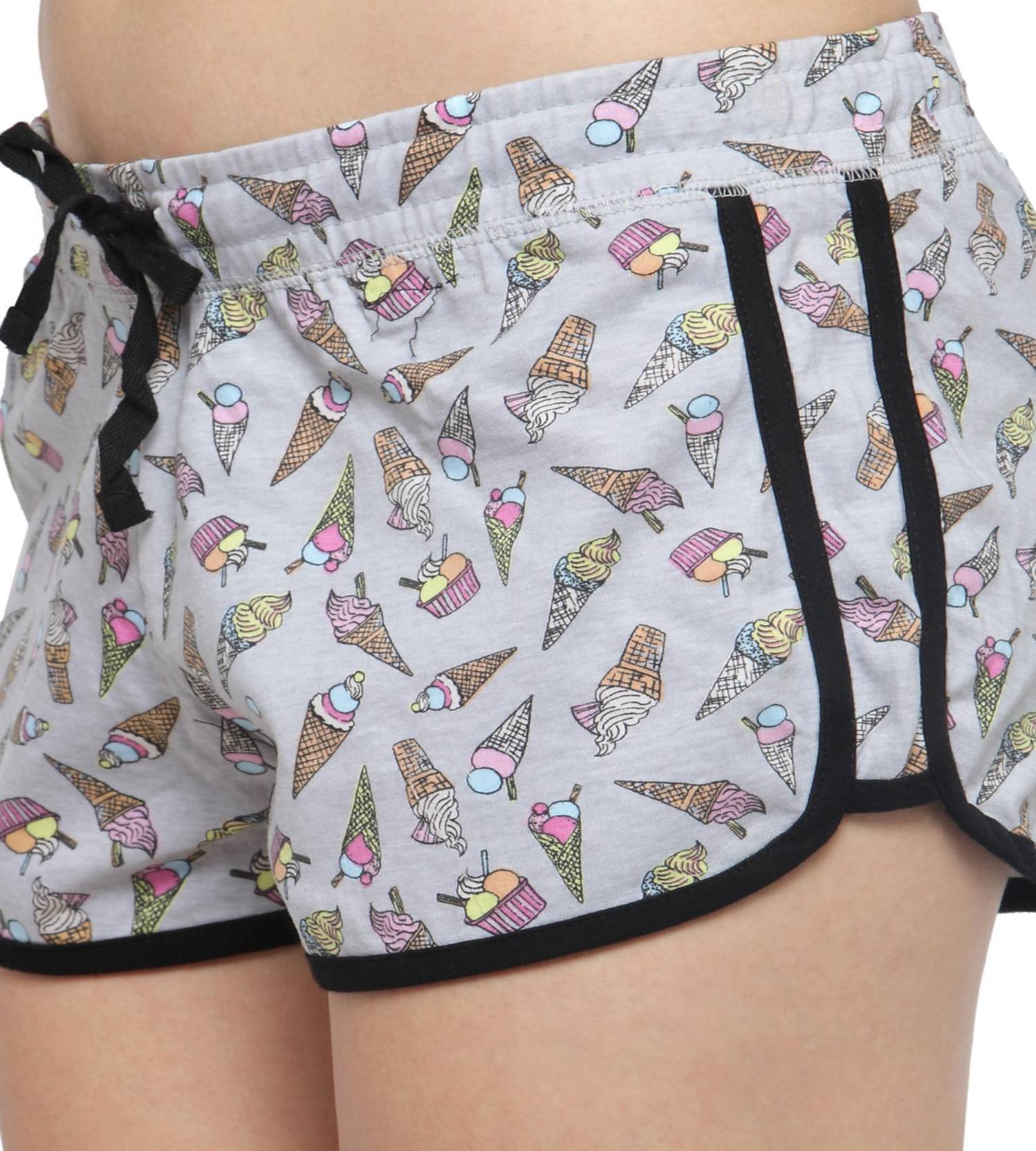 KOTTY Printed Women Multicolor Night Shorts