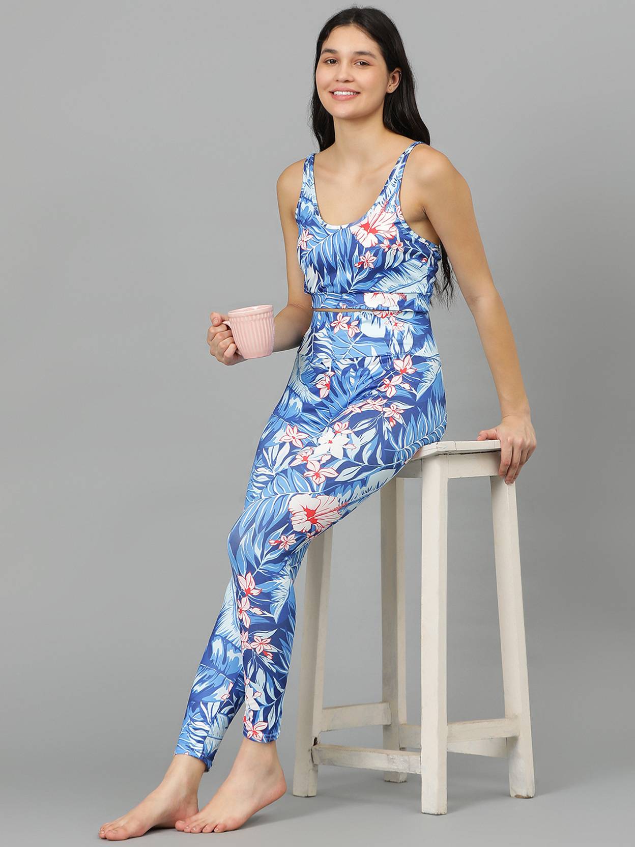 KOTTY  Printed Women Multicolor Tights