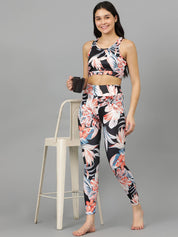 KOTTY  Printed Women Multicolor Tights